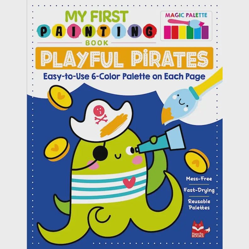 Painting Book - My First Painting: Playful Pirates