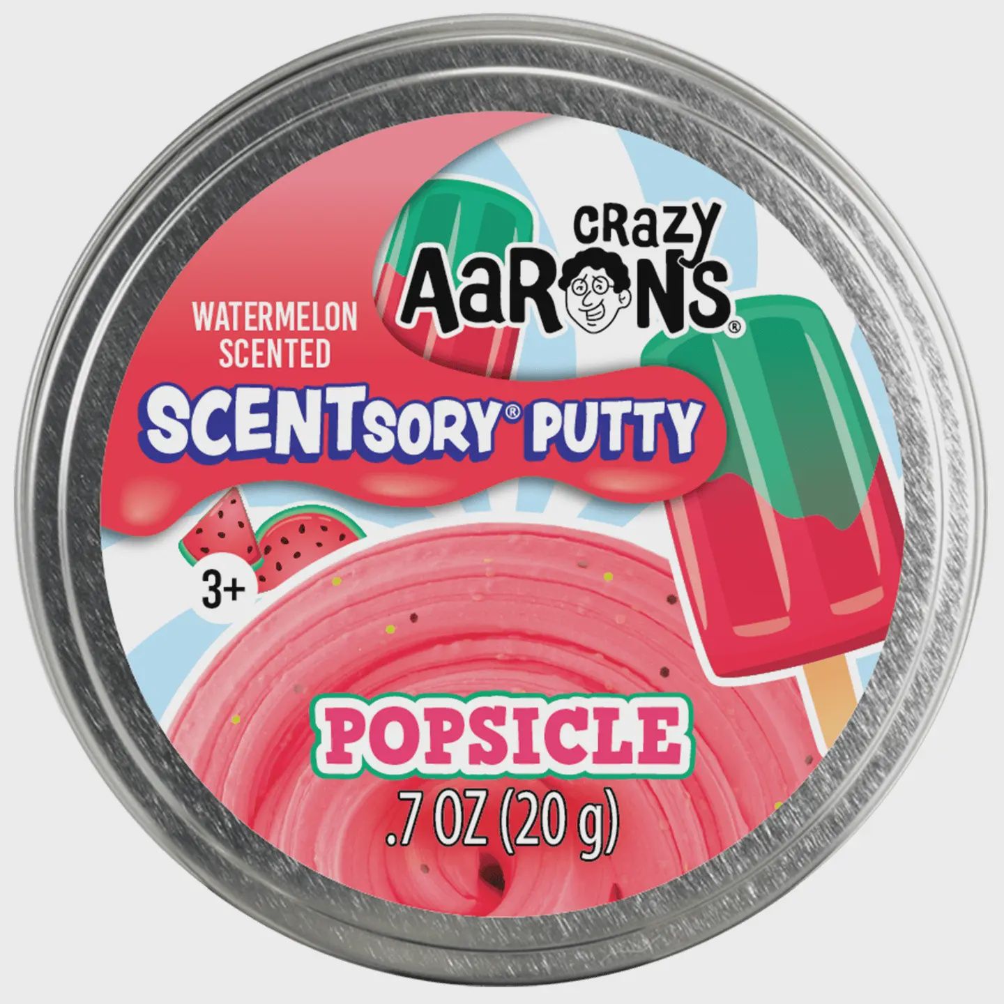 Scentsory Popsicle 2.75&quot; Thinking Putty- Popsicle