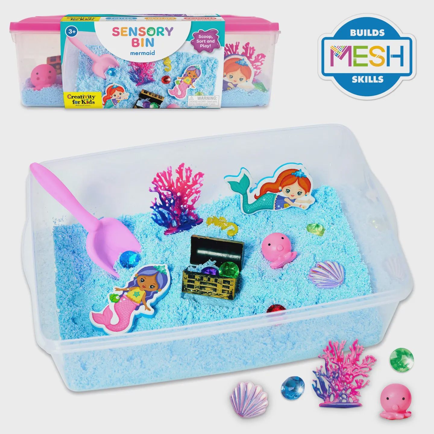 Sensory Bin Mermaid Activity Bin For Kids