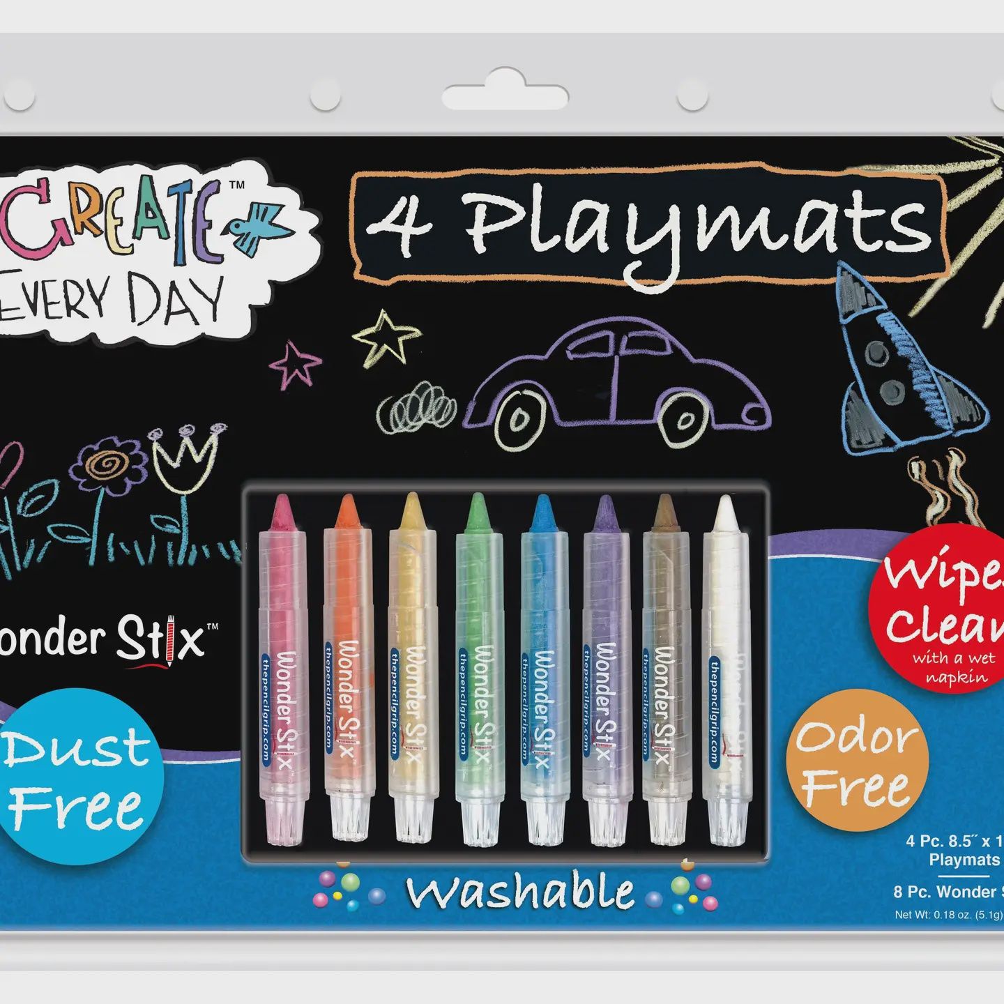 8.5&quot; X 12&quot; Ws Playmat Kit (4 Pc Set)