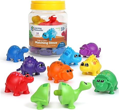 Learning Resources Snap-n-Learn Matching Dinos