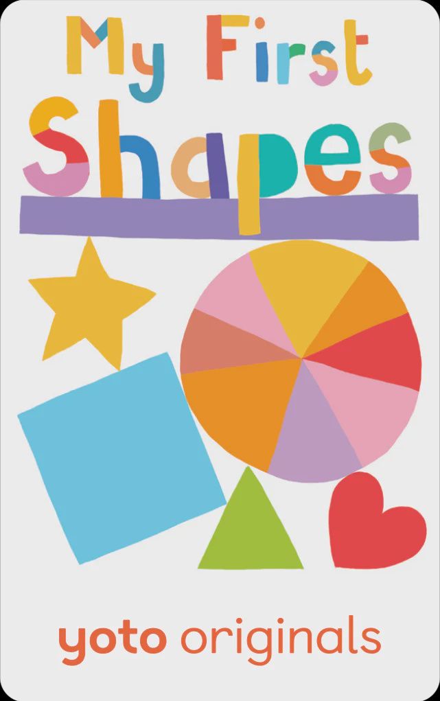 My First Shapes- Yoto Originals