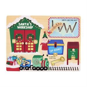 Santa&#39;S Workshop Busy Board Puzzle