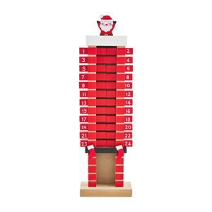 Santa Chimney Advent Calendar