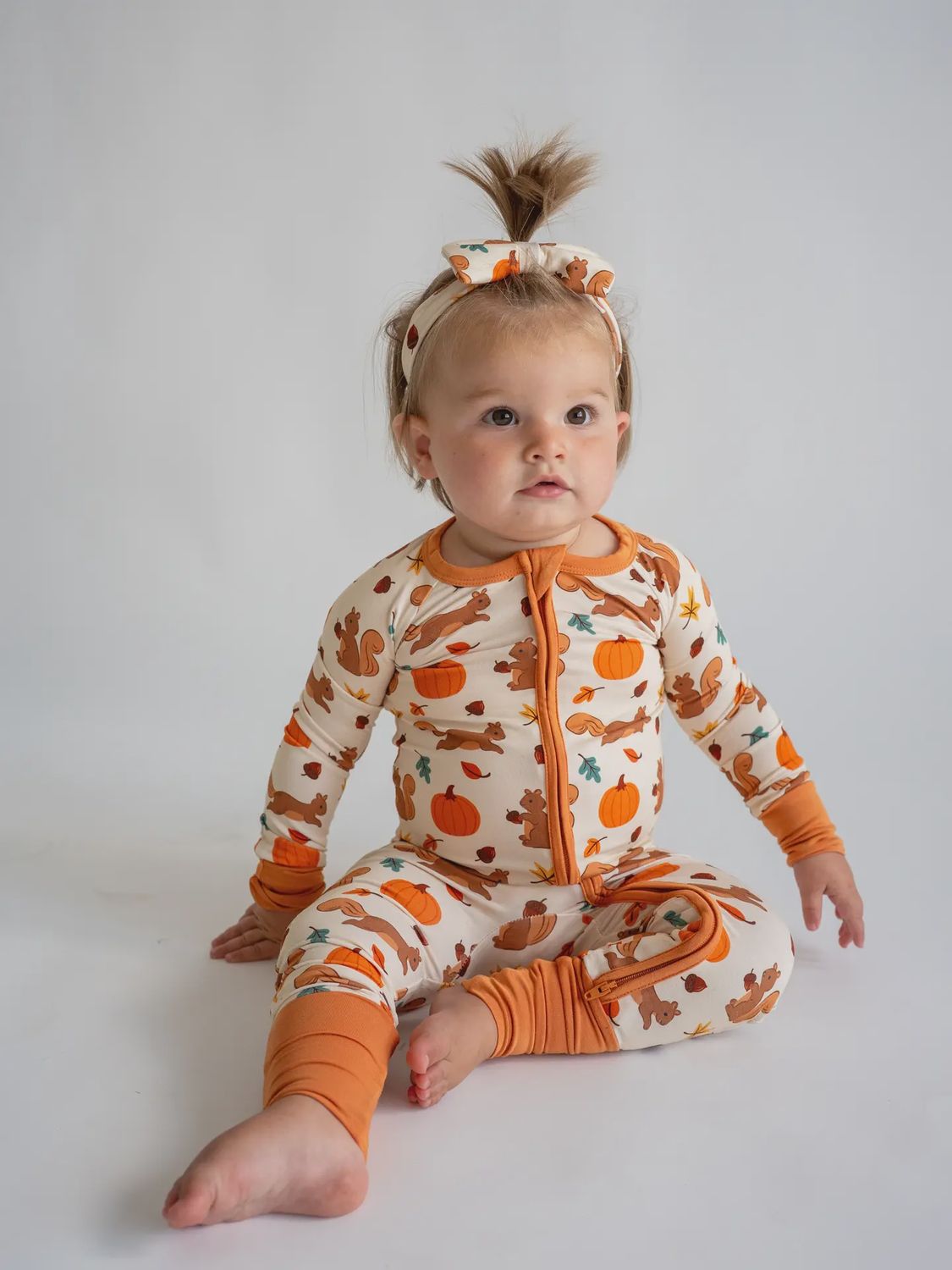 Pumpkin Patch Pals Zippy Bamboo Pajamas