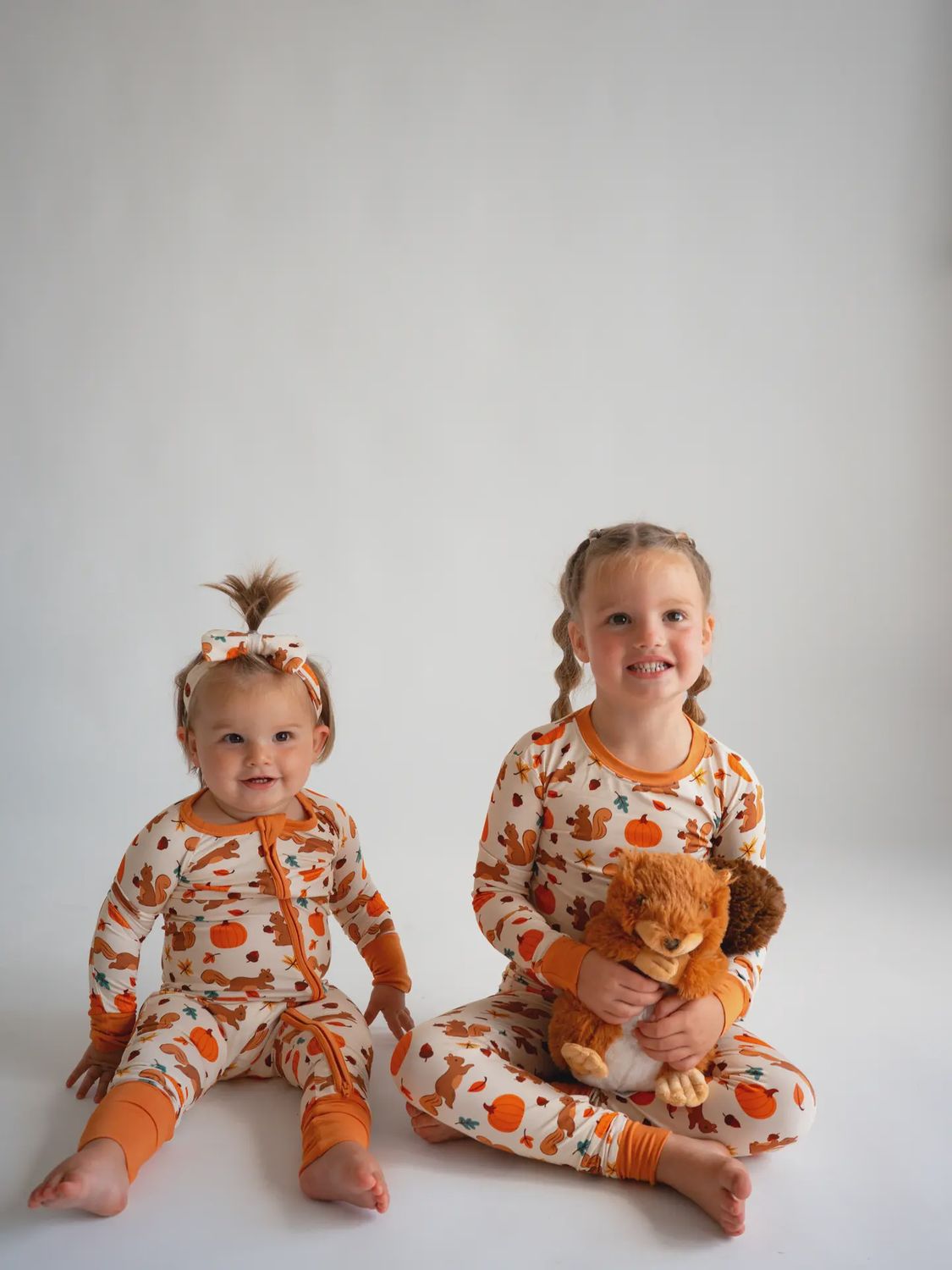 Pumpkin Patch Pals Two Piece Bamboo Pajama  3T