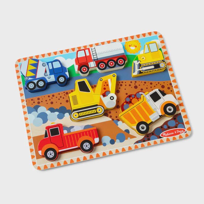 Construction Chunky Puzzle - 6 Pieces