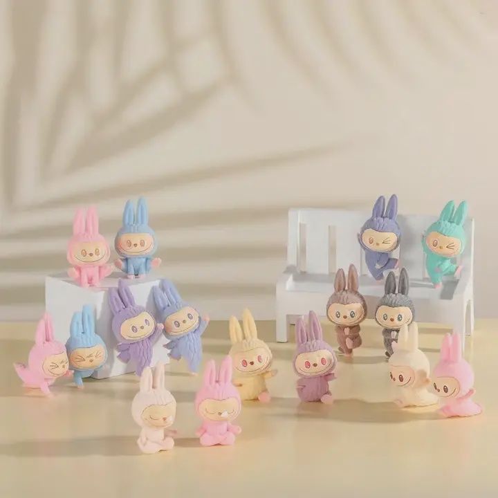 Labubu Mini Figurines – Collectible Decorative Desk Toys- Surprise