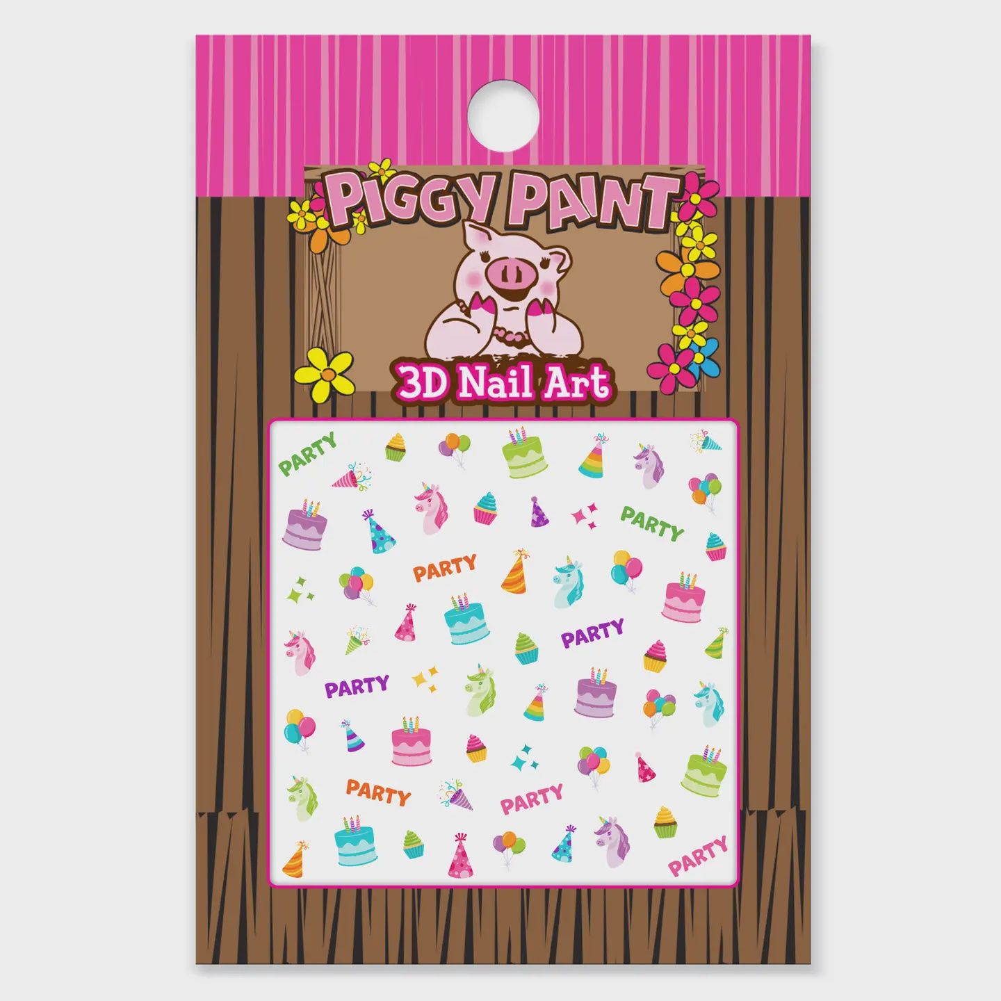 Birthday Bash Nail Art Non-Toxic Kids Nail Polish