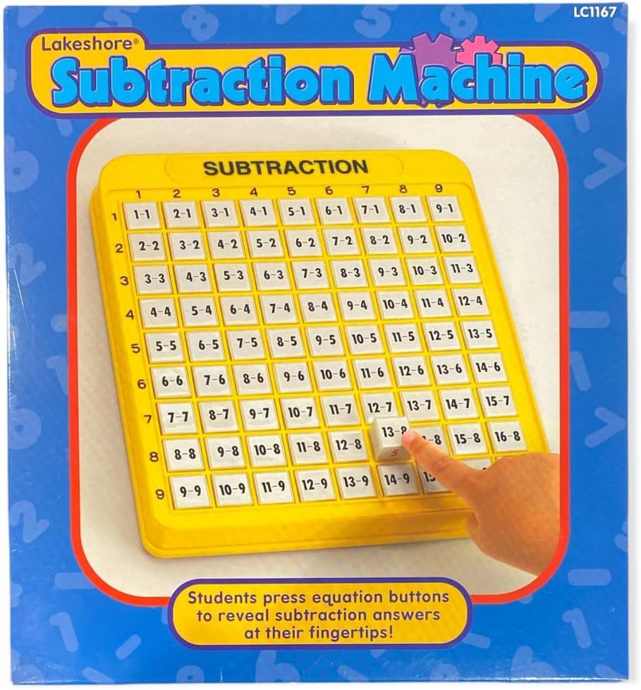 Math Machine- Subtraction
