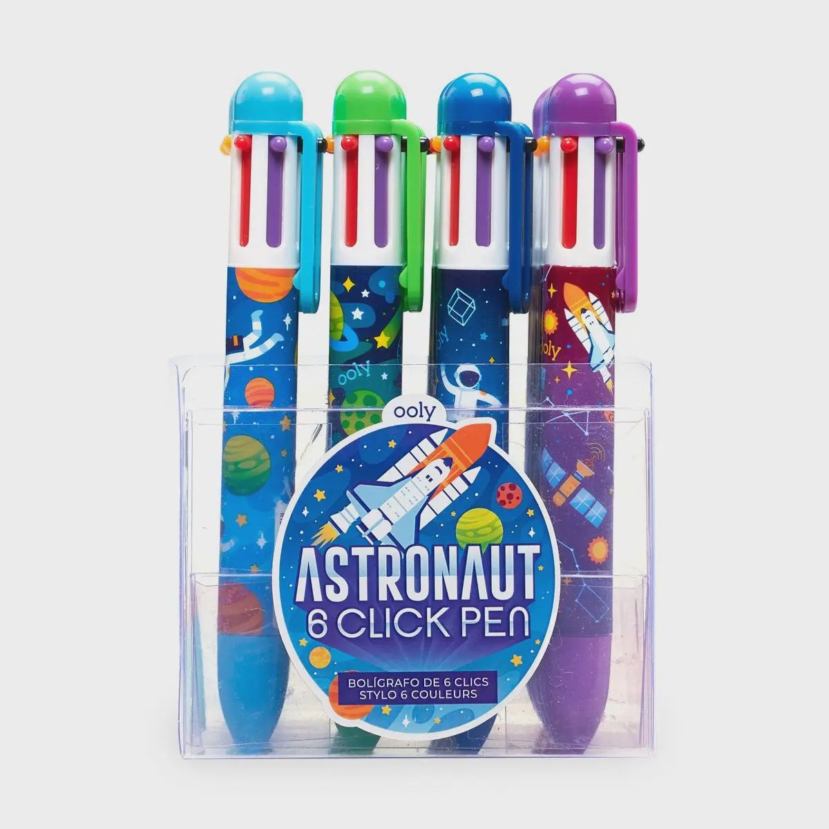 6 Click Pens - Astronaut (Single Pen)