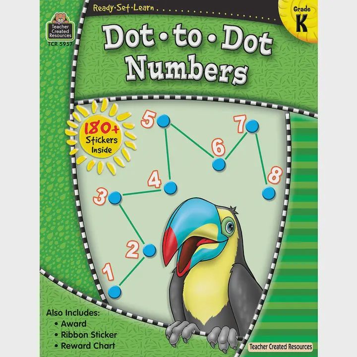 Rsl: Dot•To•Dot Numbers (Gr. K)