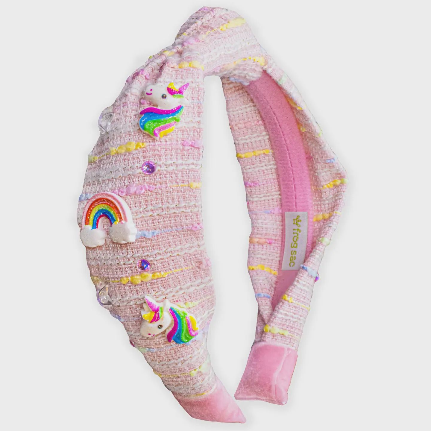 Unicorn Knotted Headband - Rainbow Knot Hair Band For Kids