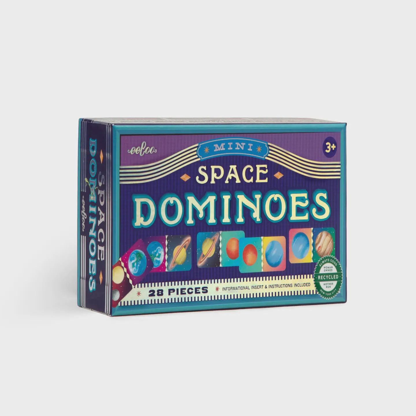 Space Shiny Mini Dominoes