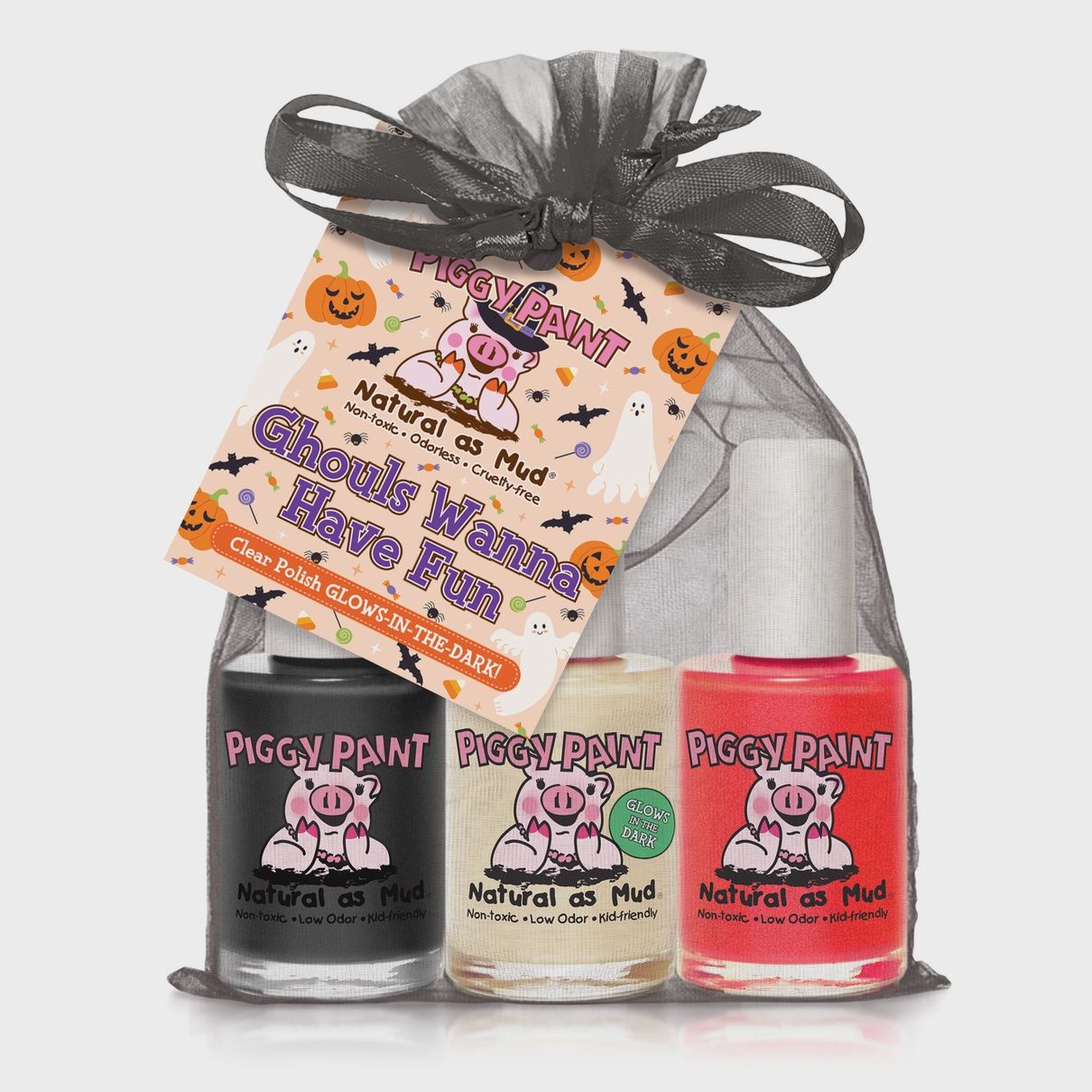 Ghouls Wanna Have Fun Gift Set Non-Toxic Kids Nail Polish