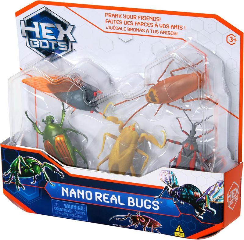 HEX BOTS Nano Real Bugs 5-Pack