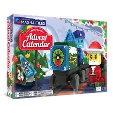 Advent Calendar Building Set – 24 Days Christmas Countdown Toy with Santa, Train &amp; Holiday Scene