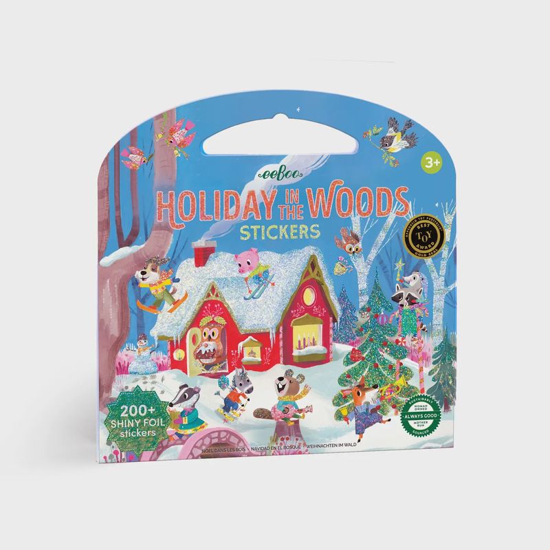 Holiday in the Woods Shiny Stickers *Holiday*