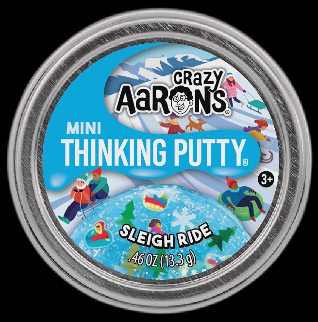 Mini Thinking Putty- Sleigh Ride
