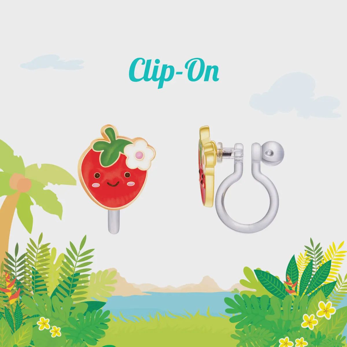 Clip On Cutie Earrings | You&#39;re Berry Cute