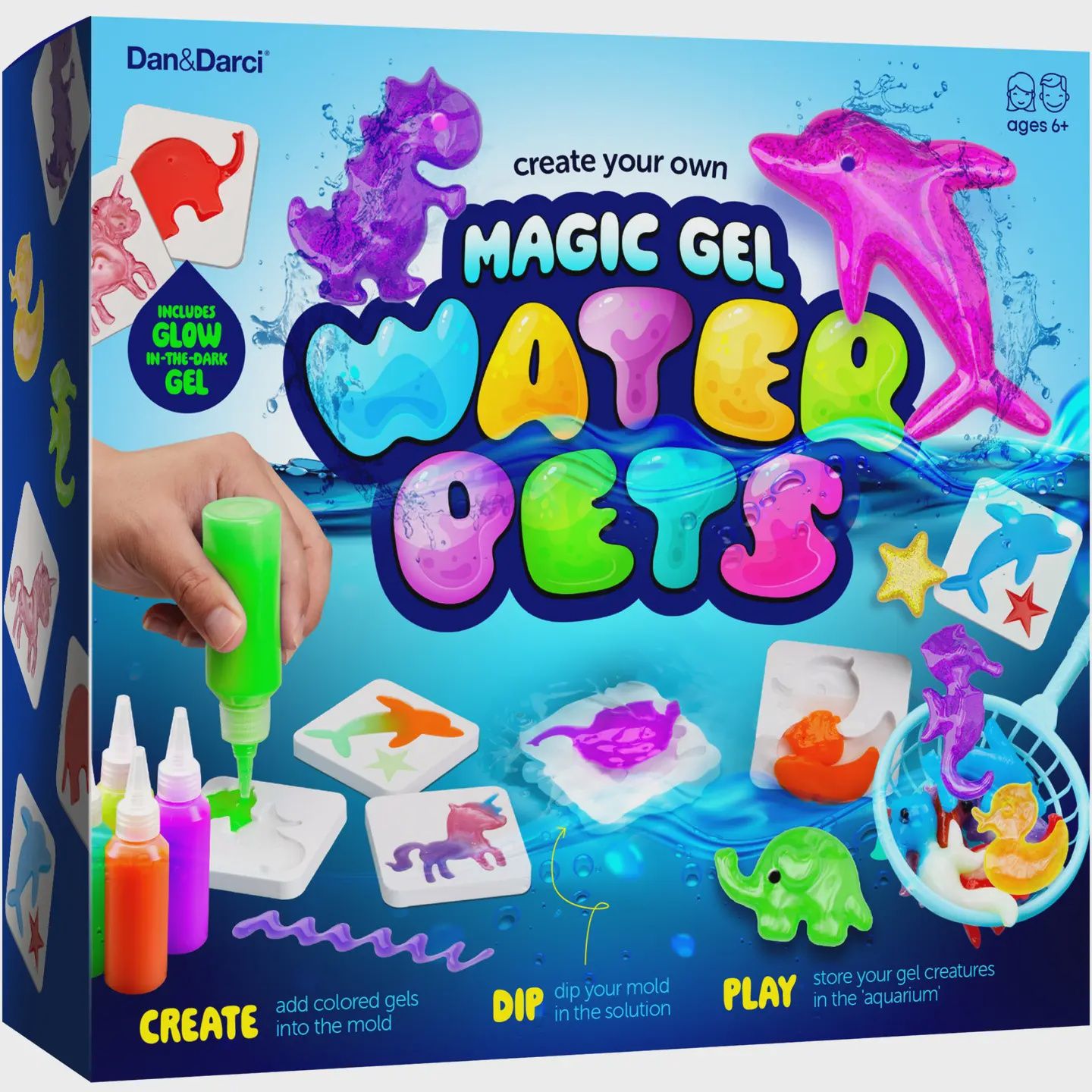 Aqua Fairy Water Gel Kit For Kids - Magic Water Elf Toy Kit