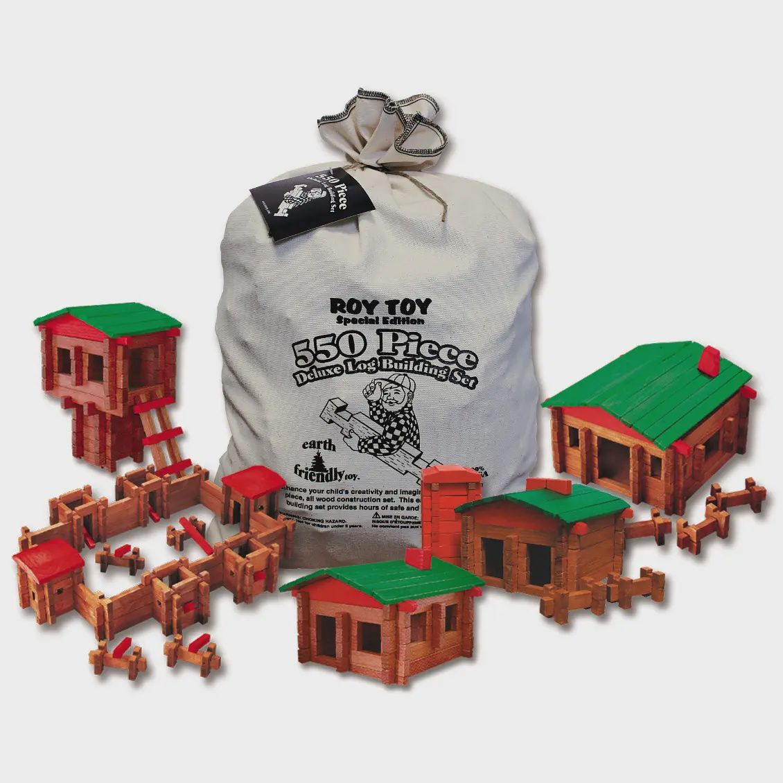 Roy Toy 550 Pc Deluxe Building Set