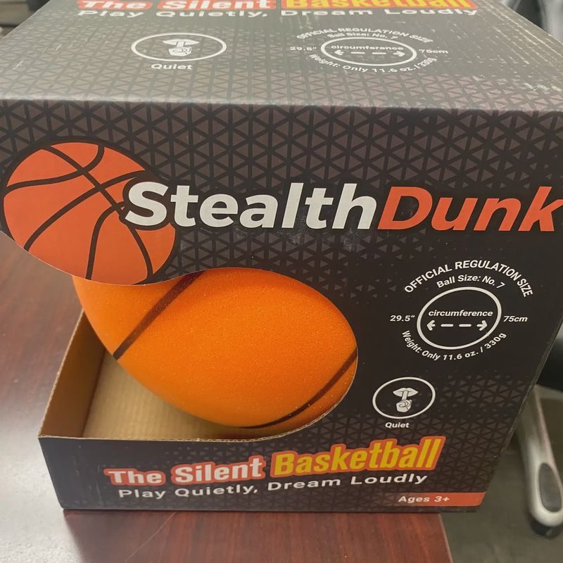 StealthDunk: The Silent Basketball