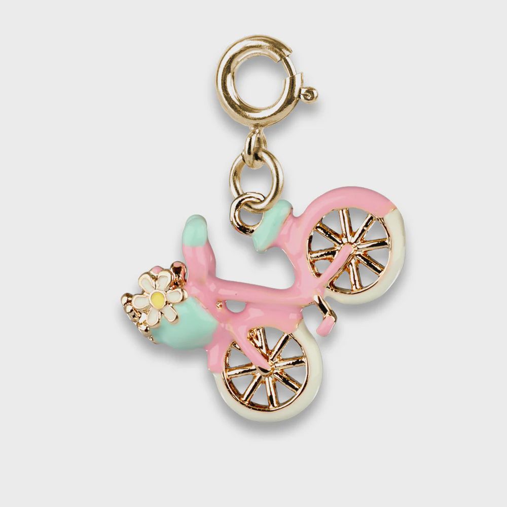 Gold Bicycle Charm