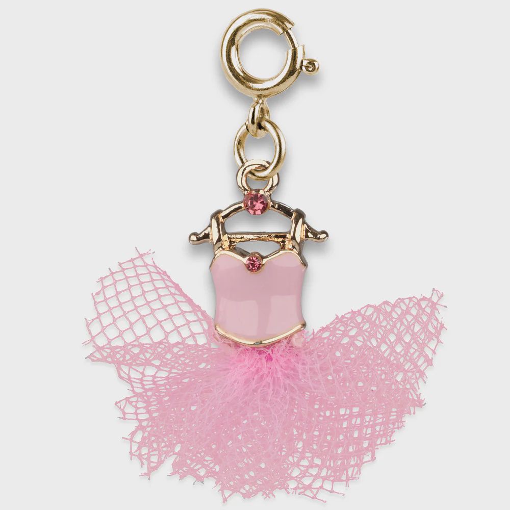 Gold Ballet Tutu Charm