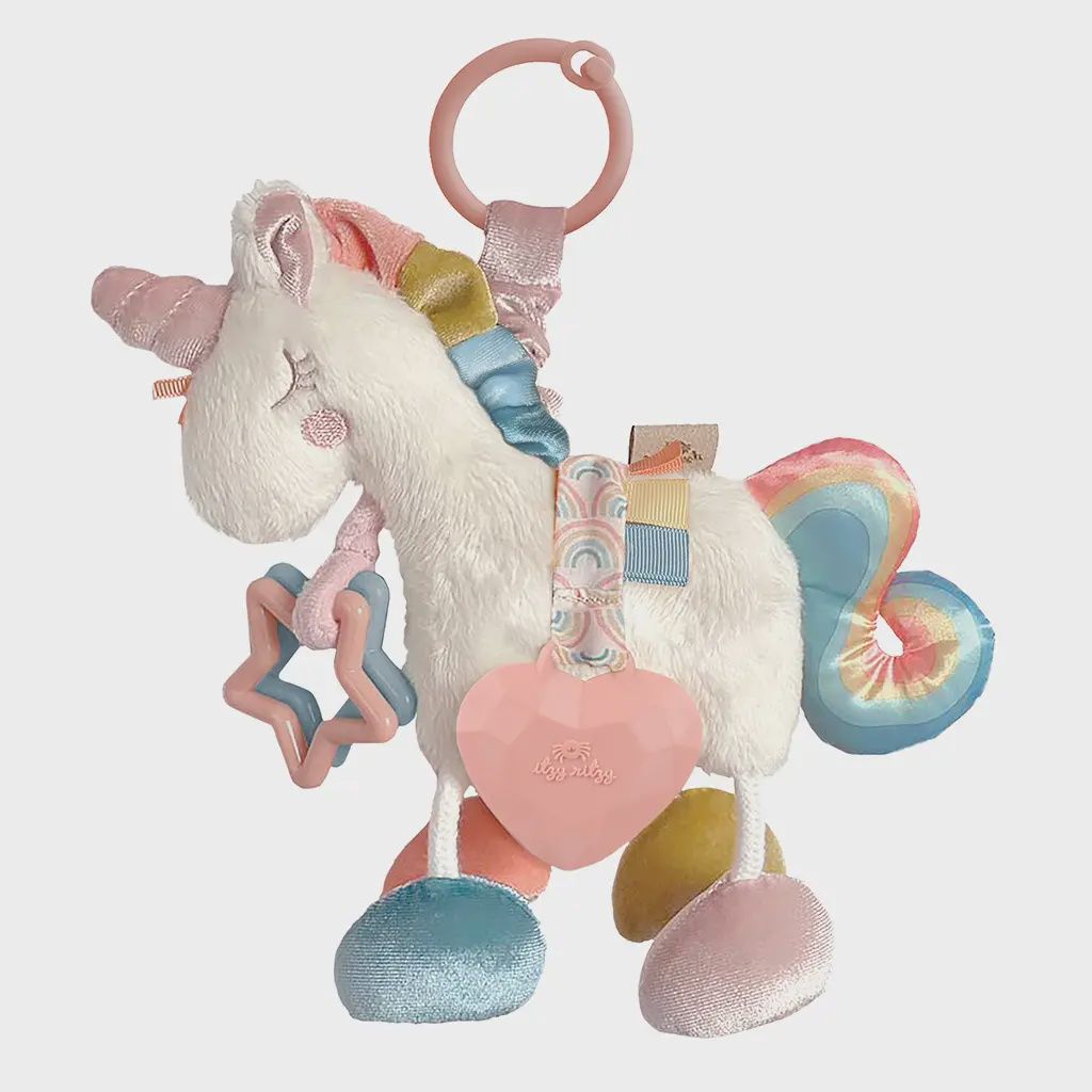 Itzy Friends Link &amp; Love™ Activity Plush with Teether Toy