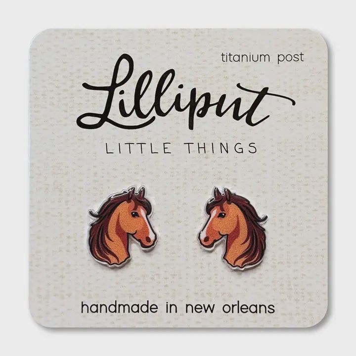 Horse Earrings -Lilliput