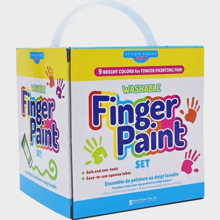 Studio Series Junior Finger Paint Set (9 Colors)