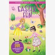 Easter Fun Sticker Doll Dress-Up Book