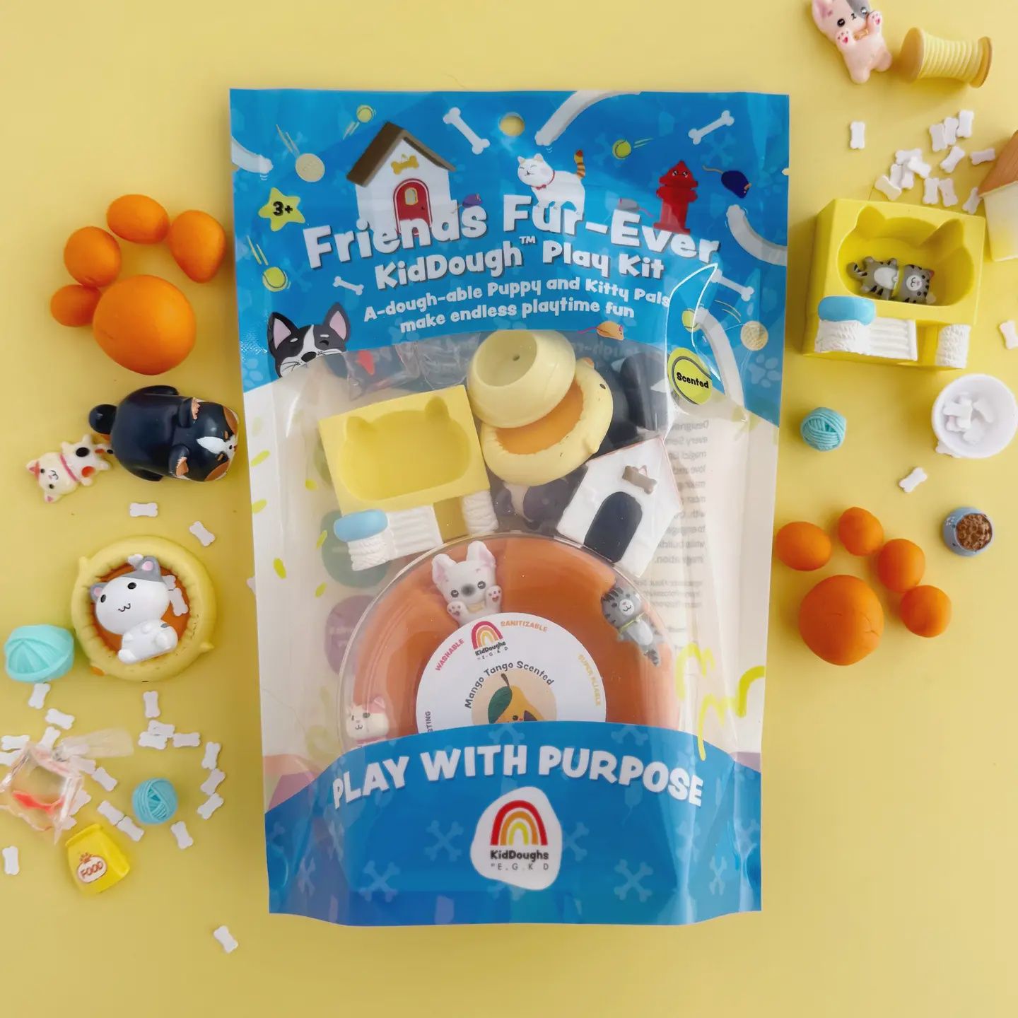 Friends Fur-Ever KidDough Play Kit