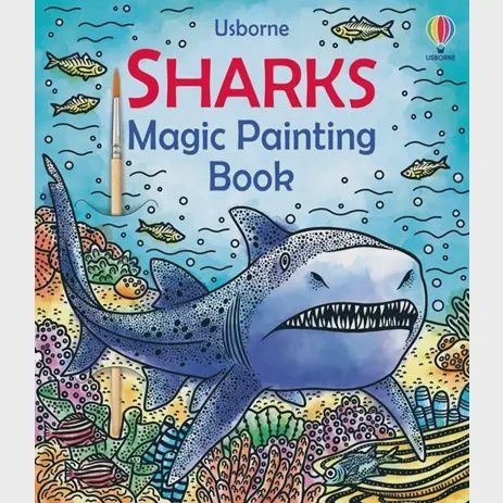 Sharks Magic Painting Book