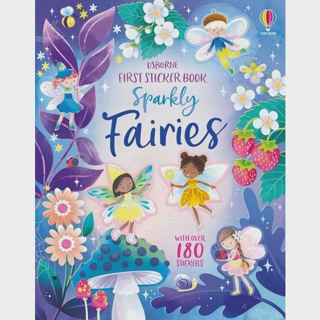 First Sticker Book Sparkly Fairies