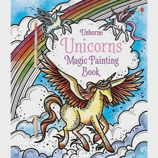 Unicorns Magic Painting Book