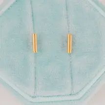 Classic Gold Bar Earring