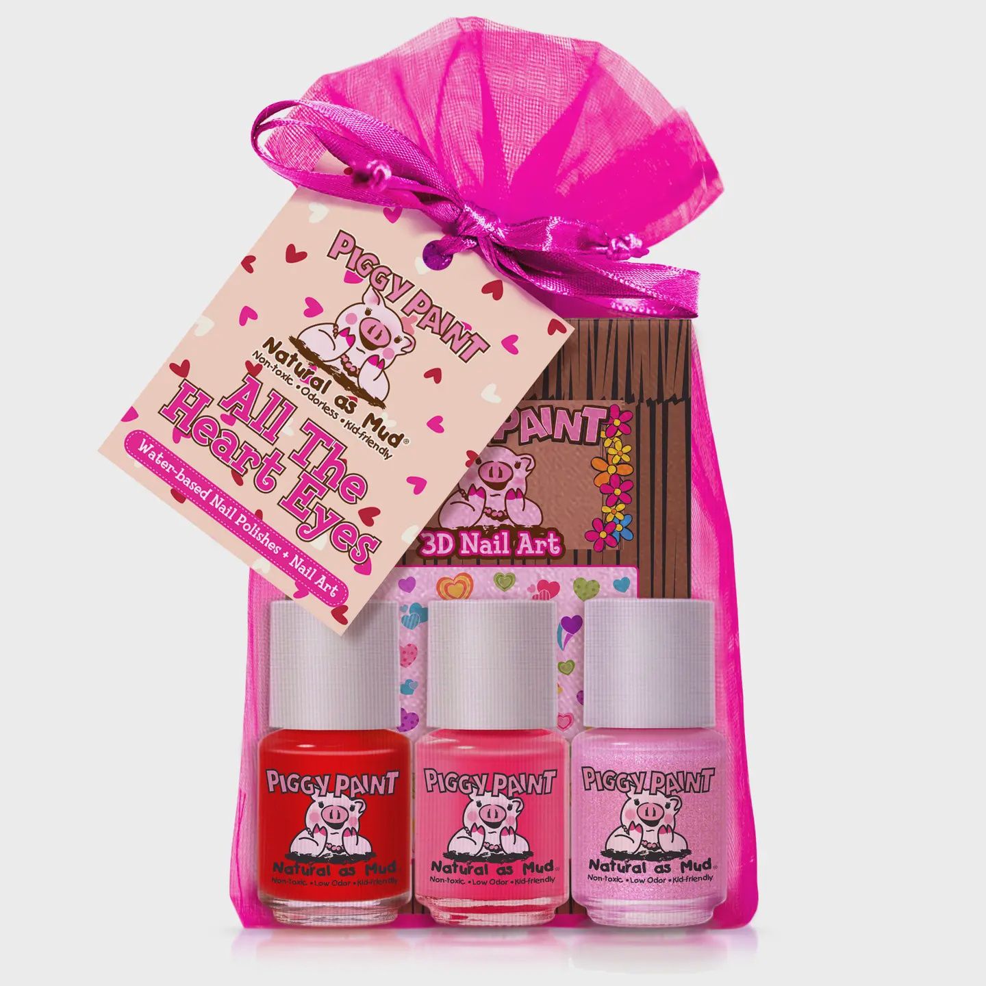 All the Heart Eyes Polish Set Non-Toxic Kids Nail Polish