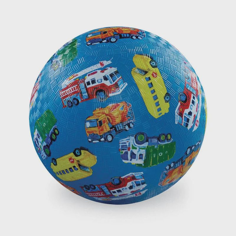 7" Playground Ball - City Vehicles