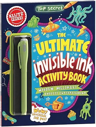 Top Secret: The Ultimate Invisible Ink Activity Book