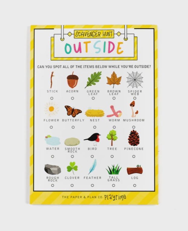 Outside Scavenger Hunt Playtime Pad