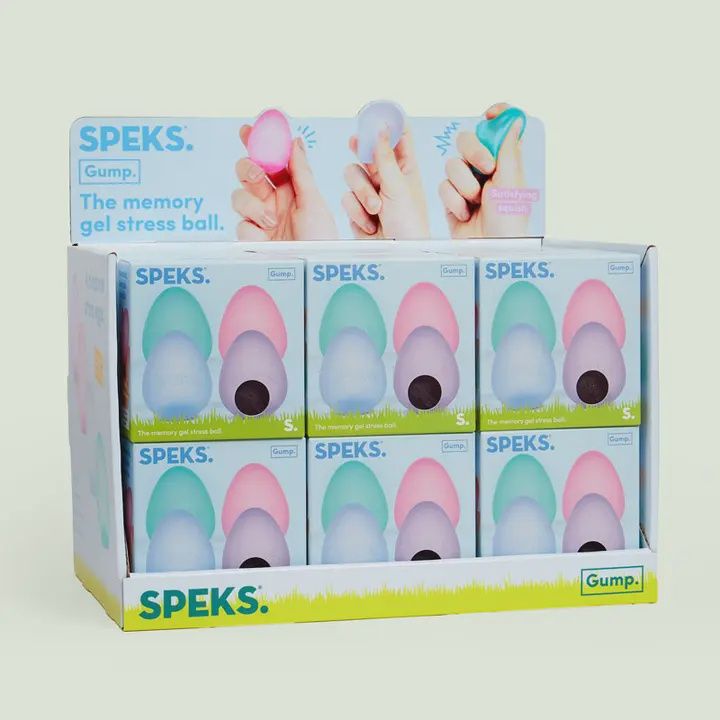 Gump Easter Egg Memory 4 Miniature Gel Stress Balls