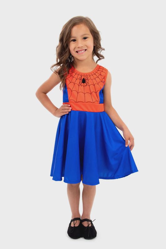 Spider Twirl Dress- Size 4