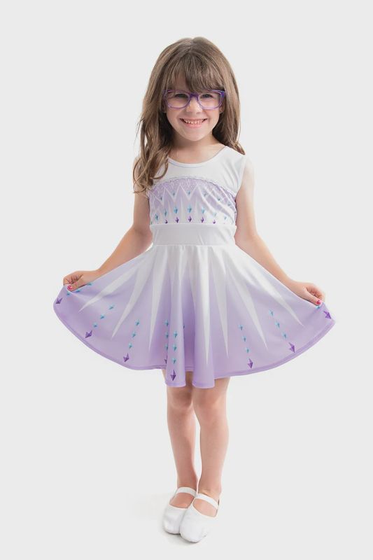 Ice Coronation Twirl Dress- Size 6