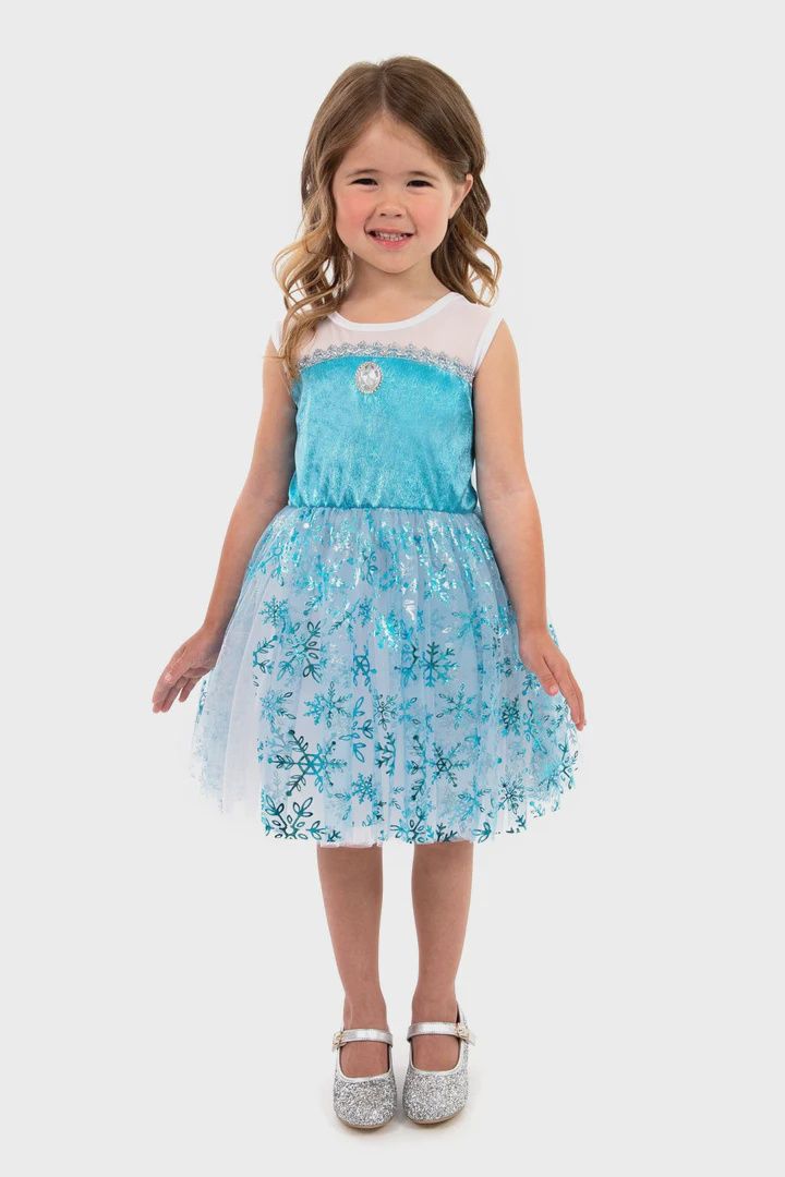 Ice Party Dress- Size M (3-5) years