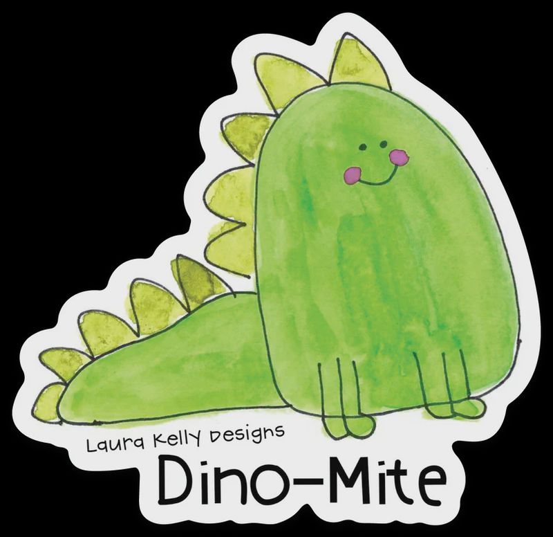 Vinyl Sticker-DinoMite