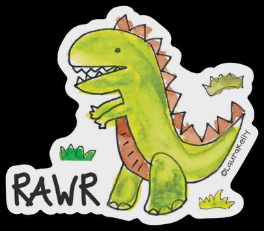 Vinyl Sticker-TREX