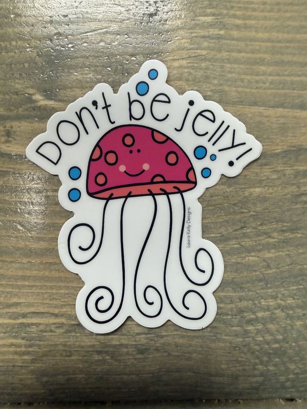 Jelly- Vinyl Sticker