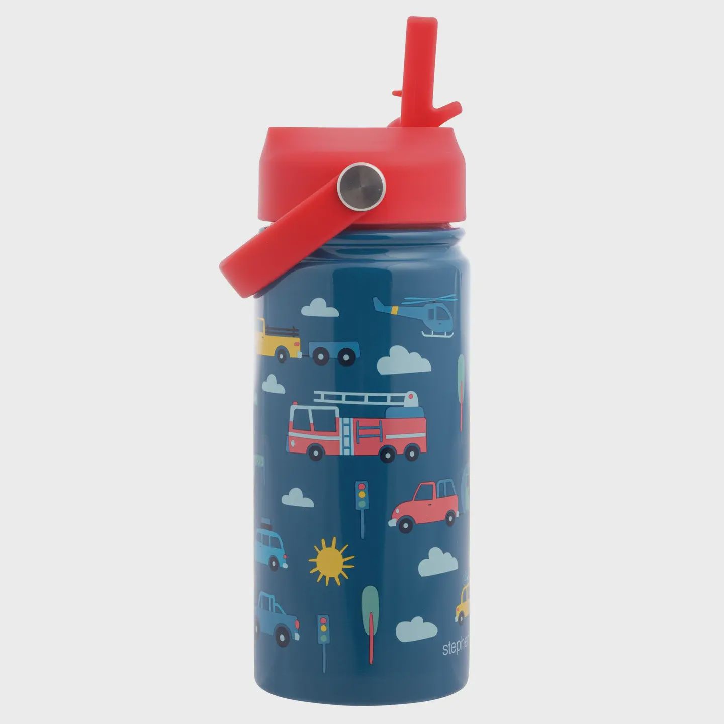 Insulated Stainless Steel Water Bottle with Handle- Transportation
